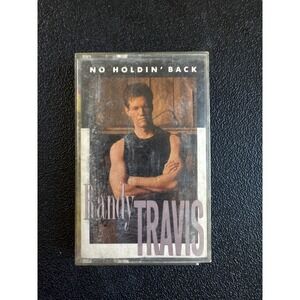 Randy Travis No Holdin' Back Cassette Tape 1989 Warner Bros 4-25988 Country